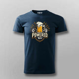Powered by Beer T-Shirt for Men – Funny Tee Online India