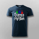 Science Is My Jam T-Shirt For Men - Cool Science Lover