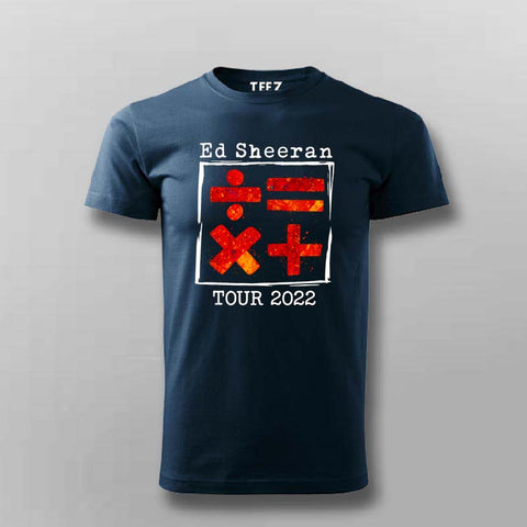 Ed Sheeran Tour 2022 T-Shirt for Men – Symbols Edition