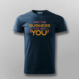 Mind the Business T-Shirt for Men – Online India