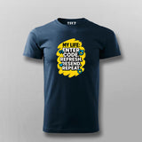 Enter Code Refresh Repeat T-Shirt For Men – Dev Life Loop