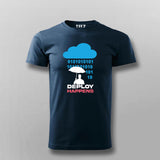 Deploy Happens T-Shirt for Men – Dev Life Edition