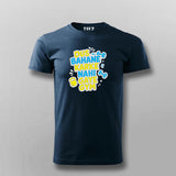 Dus Bahane Gym Funny Hindi T-shirt For Men