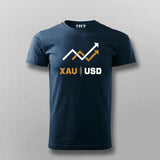XAU Gold Trading T-shirt For Men