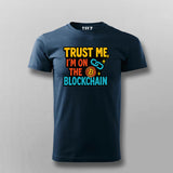Blockchain Believer T-Shirt For Men – Trust Me, I’m Verified