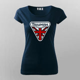 Women’s Triumph Motorcycle T-Shirt – Vintage Meets Vibe