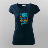 Break APIs T-Shirt For Women – Postman Alibi Edition