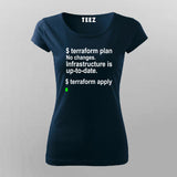 Run Terraform Apply T-Shirt For Women – DevOps Engineer