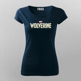 Wolverine Marvel T-shirt For Women