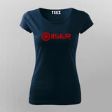 IISER Berhampur Logo T-shirt For Women