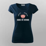 Overthinking Is My Cardio T-shirt For Women | Teez.in