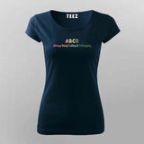 Overthinking Is My Cardio T-shirt For Women | Teez.in (Copy)