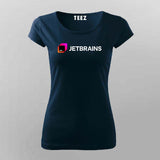 JetBrains Terminal T-Shirt for Women – Code. Commit. Conquer.