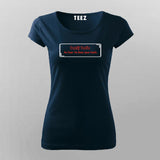 No Fear No Hate Faith T-shirt For Women