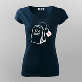 Cute Tea Shirt Pun – T-shirt For Women