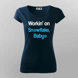 Snowflake, Baby T-Shirt – Cool Nerd Humor for Women