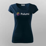 Pulumi Power T-Shirt for Women – Code the Cloud in Style