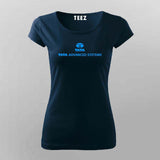 Tata Advanced Systems T-Shirt For Women – Aerospace Division Tee