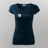 NIT Manipur Logo T-shirt For Women