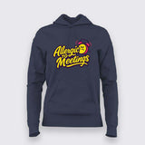 Allergic to Meetings T-Shirt for Women – Funny IT Workwear