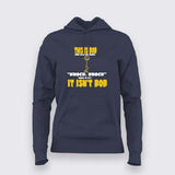 "This Is Bob" Funny Hoodie For Women – Quirky Stick Figure Humor