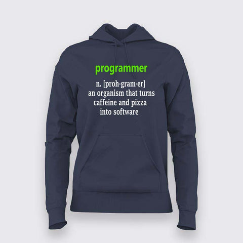 Programmer Definition Hoodie For Women – Funny Coder