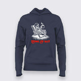 "Trying My Best Funny Sarcasm Hoodie for Women"
