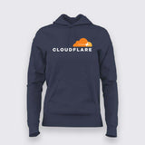 Cloudflare Logo T-Shirt for Women – Style Meets Speed
