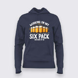 Funny Six Pack Beer Hoodie for Women – Online India