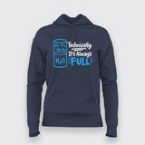 H2O Full Science Hoodie For Women  – Funny Physics