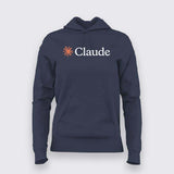 Claude AI Hoodie for Women – Code Meets Classy Intelligence