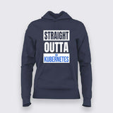 Straight Outta Kubernetes Hoodie for Women – DevOps Life