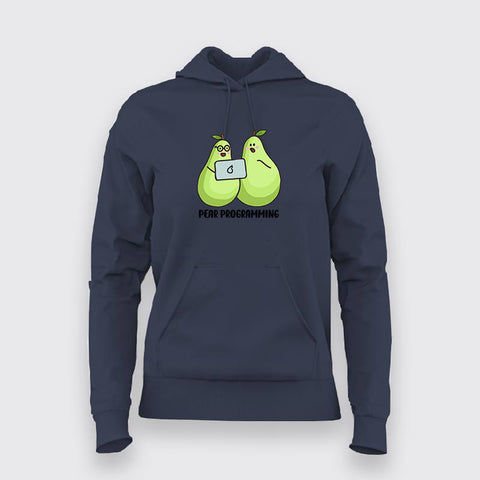 Pear Programming Hoodie for Men | Funny Coding Tee