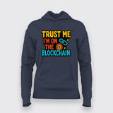 Blockchain Believer T-Shirt For Women – Trust Me, I’m Verified