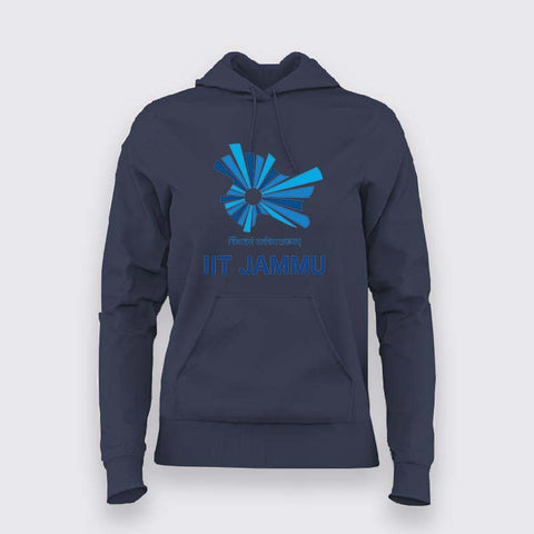 IIT Jammu Hoodie For Women - Wear Your Institute Pride