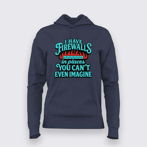 Firewall Defense Mode Hoodie For Women – Built Like a Network Fortress