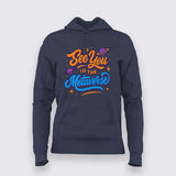 See You in the Metaverse Hoodie For Women – For Virtual Visionaries