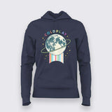 Coldplay Moonlight Galaxy T-Shirt For Women – Music of the Spheres