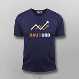 XAU Gold Trading T-shirt For Men