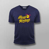 Allergic to Meetings T-Shirt for Men – Funny IT Workwear