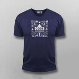 Code & Conquer Men's T-Shirt – Bold Statement for Coders