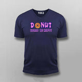 Donut Worry Be Happy T-Shirt for Men