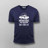 The Mountains Are Calling T-shirt For Men