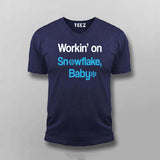 Snowflake, Baby T-Shirt – Cool Nerd Humor for Men