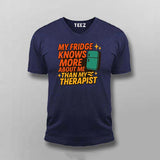 Fridge Knows Me T-Shirt For Men – Confessions of a Midnight Snacker