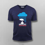 Deploy Happens T-Shirt for Men – Dev Life Edition