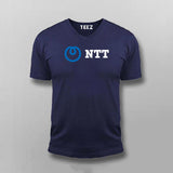NTT Logo Graphic Tech Company Inspired T-shirt For Men