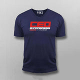 CEO in Progress – Future Boss Loading T-Shirt For Men