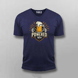 Powered by Beer T-Shirt for Men – Funny Tee Online India