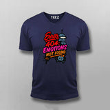 Error 404 Emotions Not Found T-Shirt For Men – Dead Inside